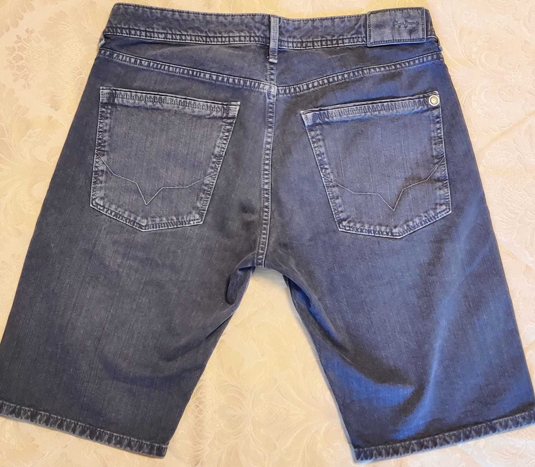 Calções de ganga p/ rapaz marca Pepe Jeans (W32)