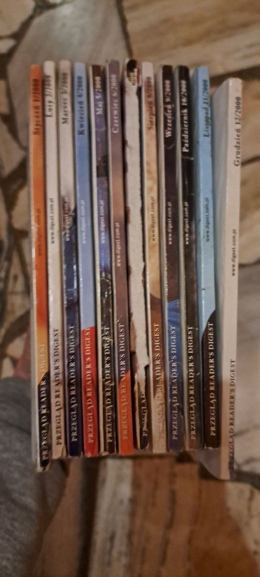 Czasopismo Przegląd Reader's Digest cały rocznik 2000