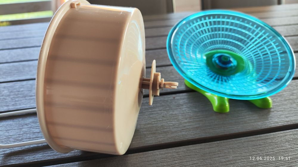 Kołowrotki dla chomika 2 sztuki