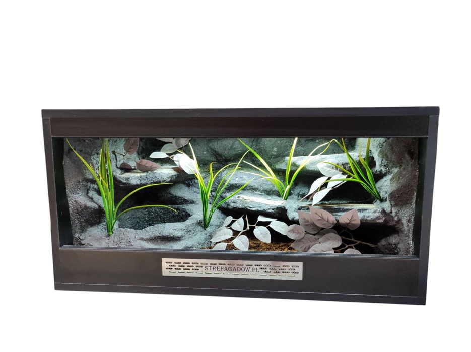 Terrarium tropikalne nr748 80/40/40 dla węża boa pyton DOSTĘPNE