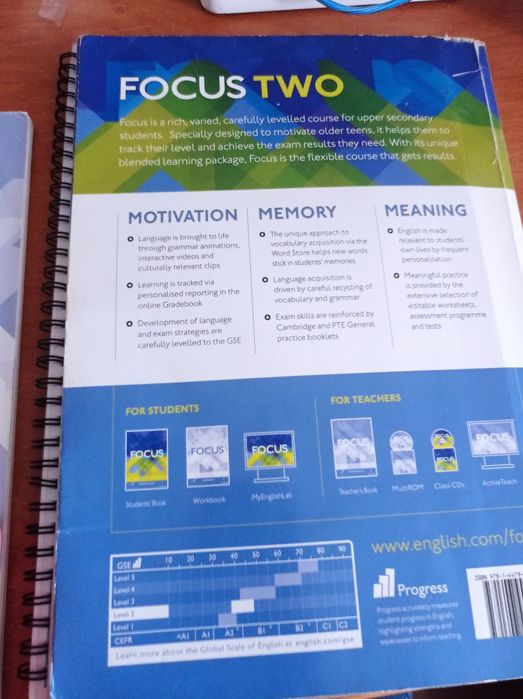 Focus 2.  Книга та 2 зошити