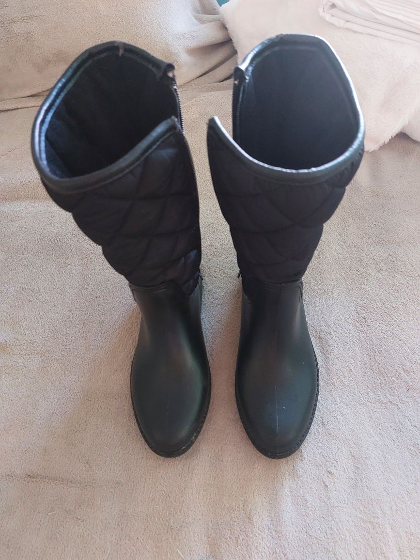 Botas pretas 37 senhora kangaroos