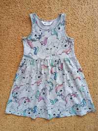 Платье H&M для девочки на 3-4 г (р 98-104 см)