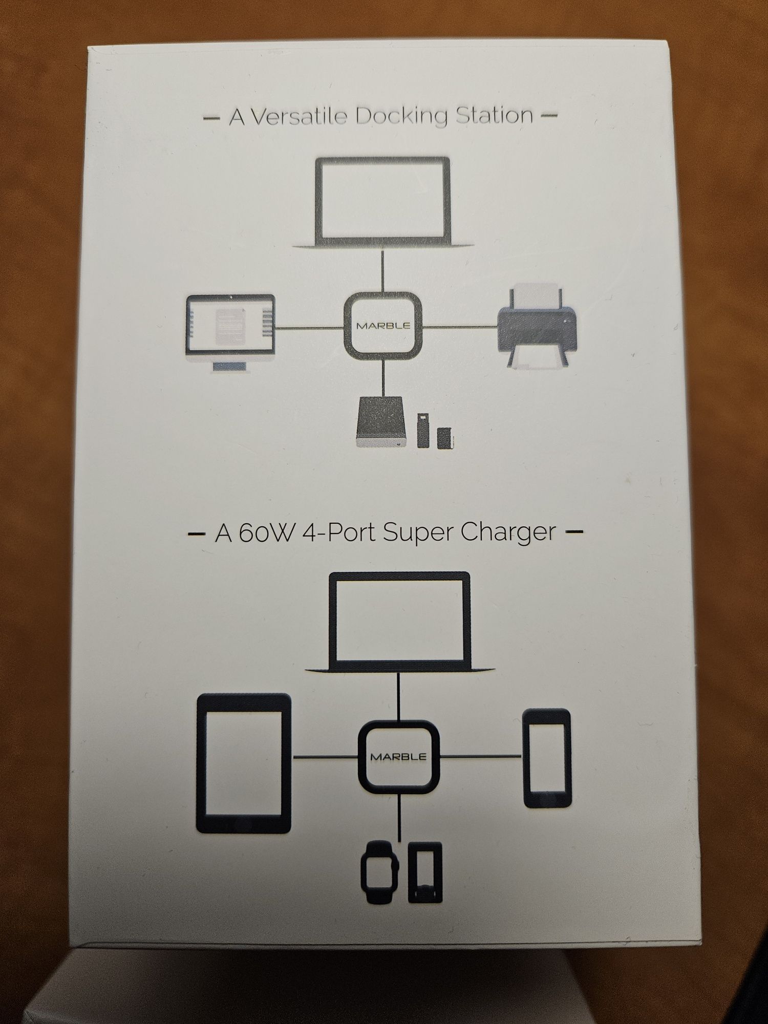 Stacja dokująca HUB USB-C Marble DCS1 60W MacBook