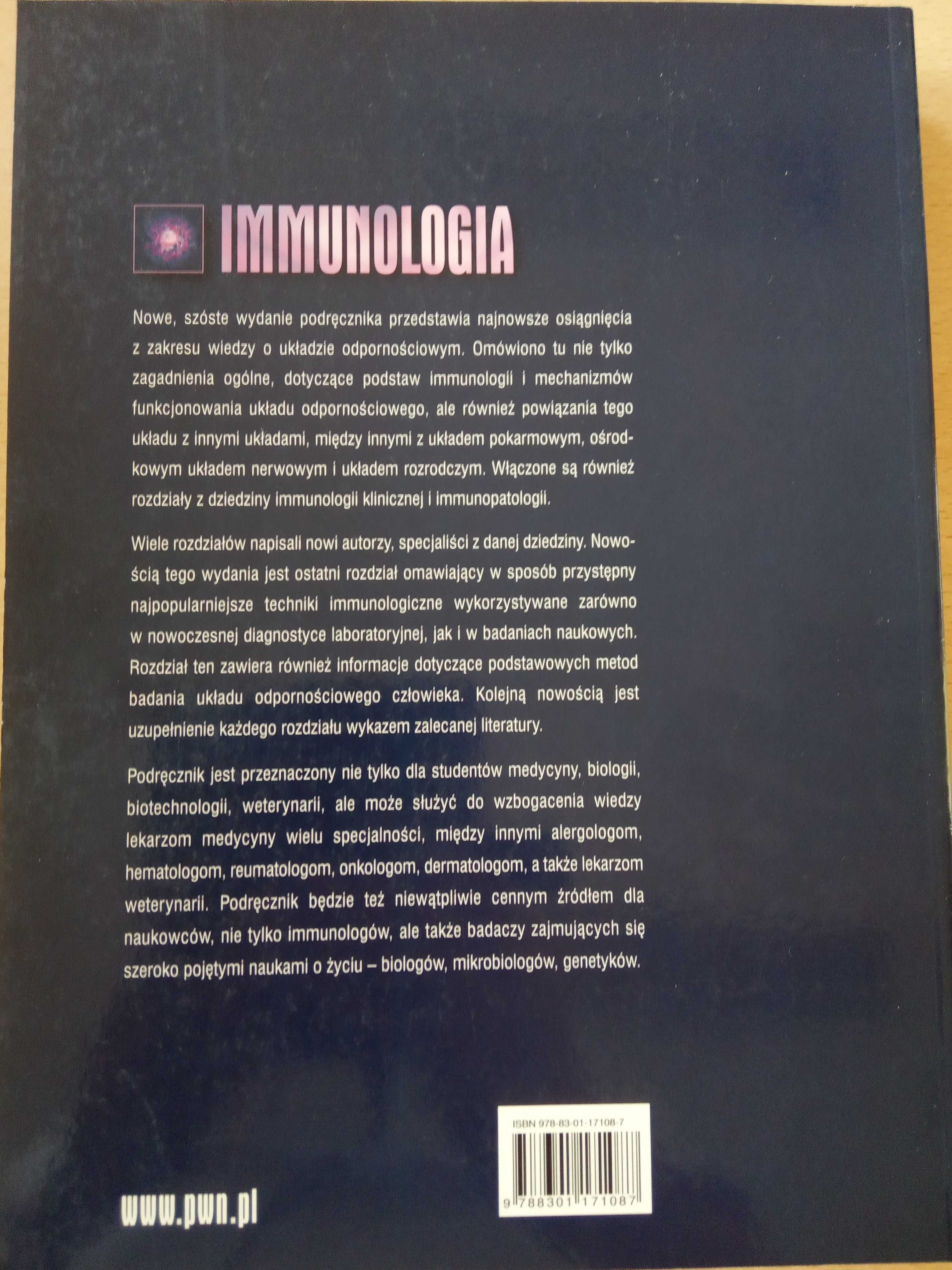 Gołąb, Jakóbisiak, Lasek, Stokłosa - Immunologia