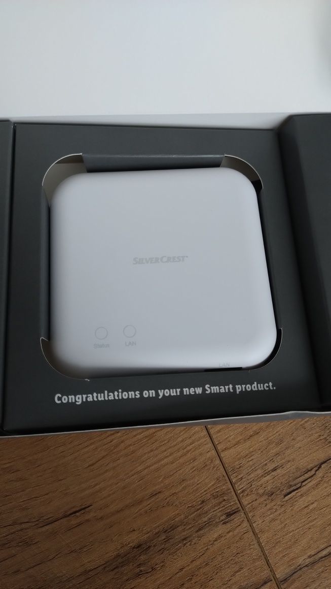 Silvercrest Smart Home Gateway - Nowy, Zigbee, Apple HomeKit, Google