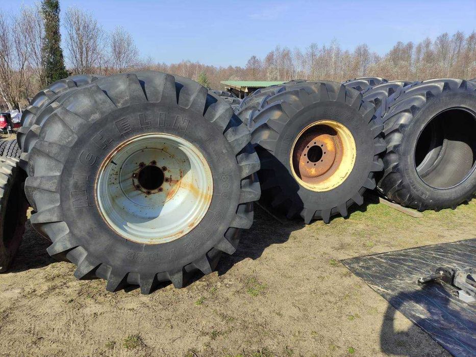 Шини б/у з дисками 800/65/r32 Michelin XM28 178A8