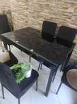 Mesa extensivel para 8 lugares