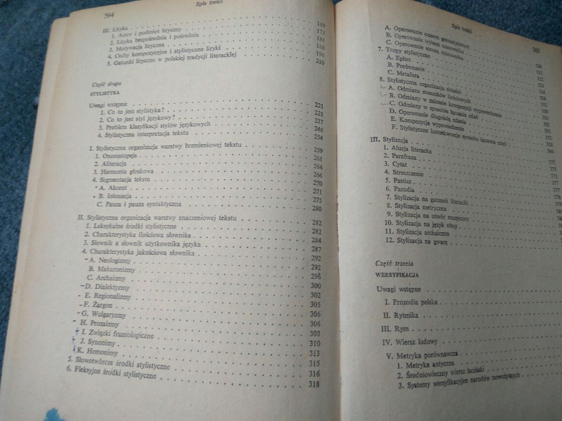 Zarys poetyki Miodonska Brooks, Kulawik, Tatara 1980