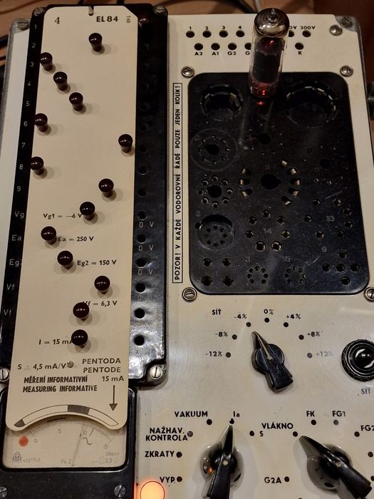 Lampy Telefunken EL84 dobrana para
