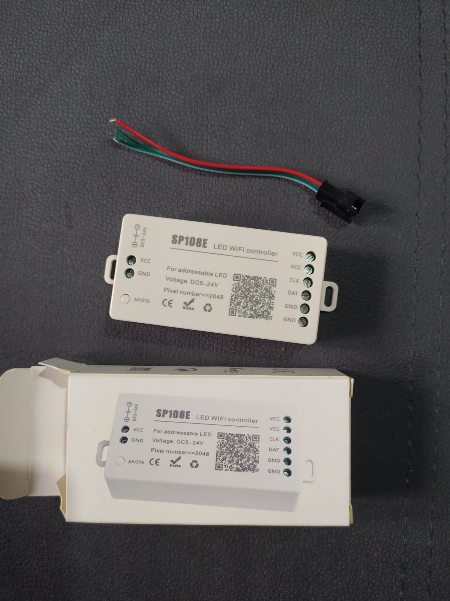 Controlador Led RGB Wi-Fi SP108E