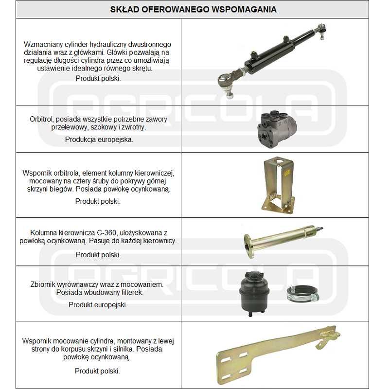 Orbitrol KPL Ursus C-360 rozrząd DANFOSS