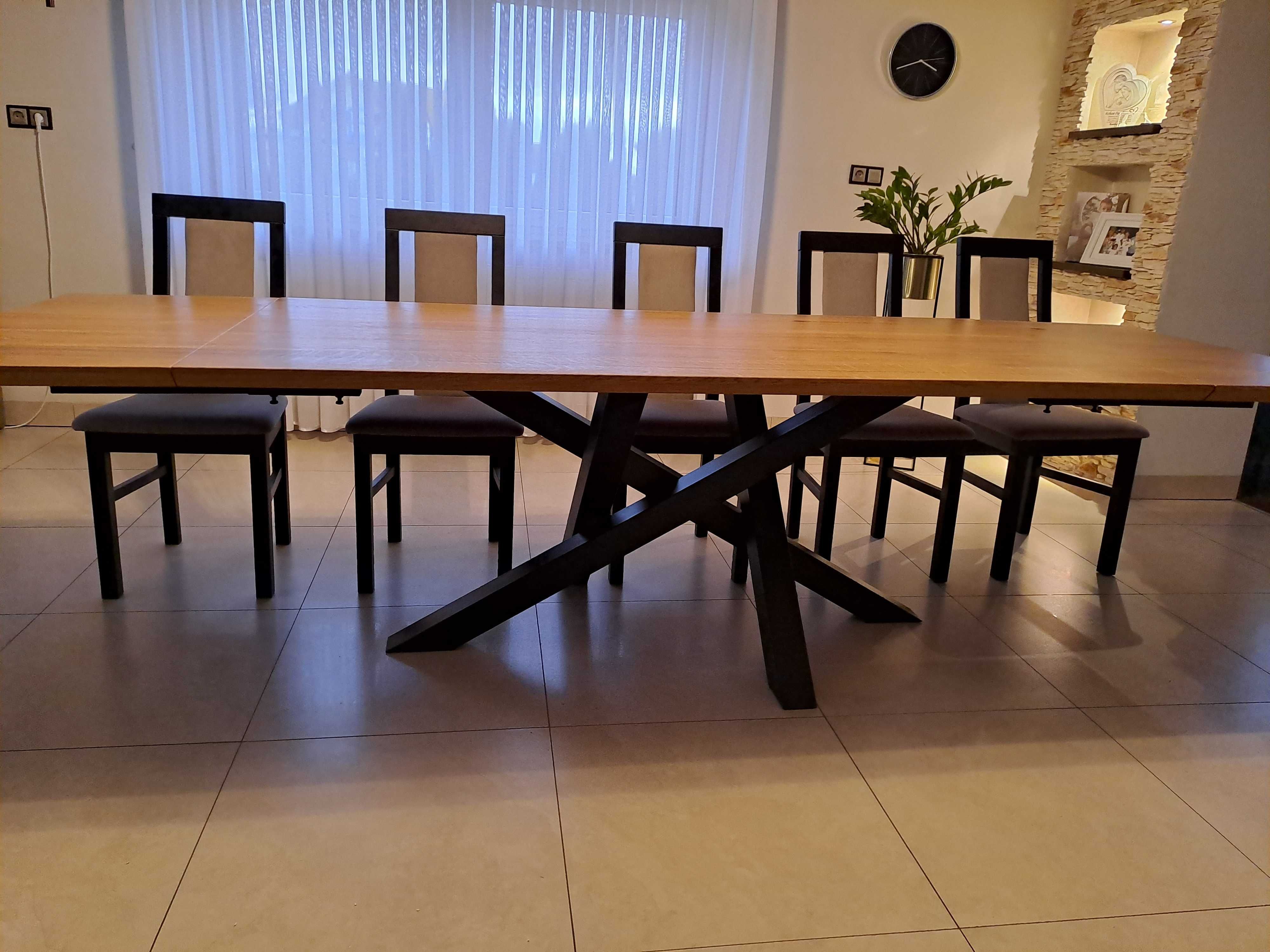 Stół Dębowy loft
