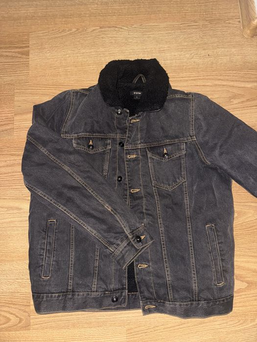 Джинсовка чоловіча тепла Ostin , Pull bear / джинсова куртка