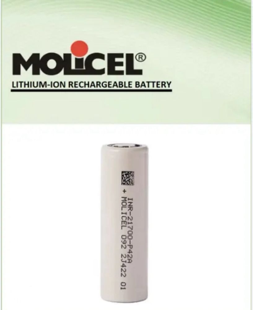 Акумулятори Molicel P42A.