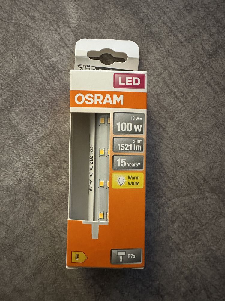 Lampada Osram R7S 100W 1521 lm