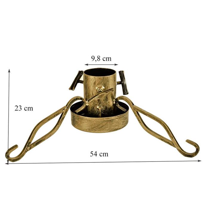 Stojak pod choinkę na choinkę metalowy stojaki choinkowe 98mm z misą