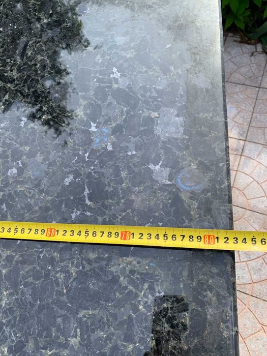 Стол с гранитной столешницей - на террасу, кресла - 2шт