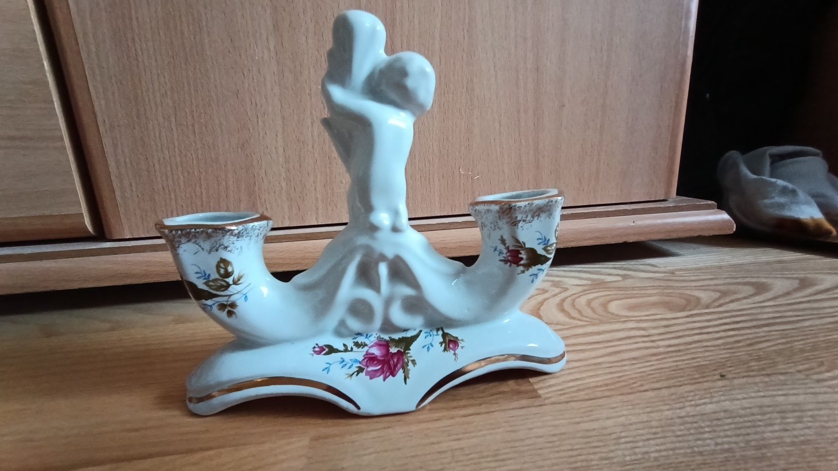 Świecznik Chodzież ceramiczny