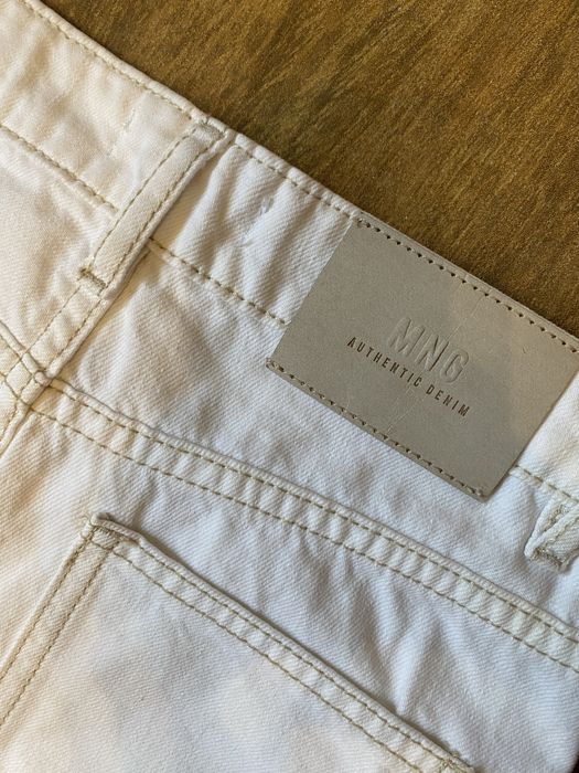 Джинси білі mango