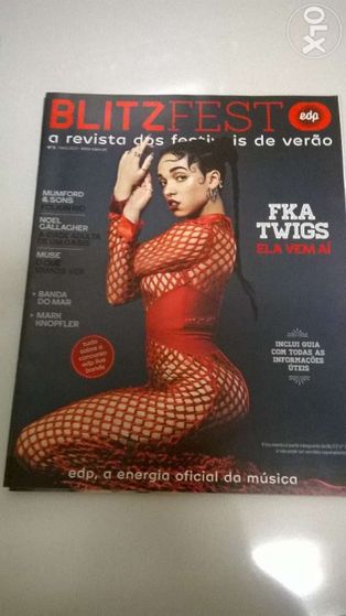 Blitz Fest n.5, capa FKA Twigs (portes incluídos)