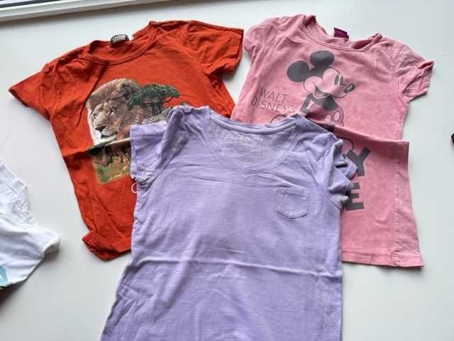 T-shirt top bluzki zestaw 23 szt H&M Zara Reserved Cool club 122 - 134
