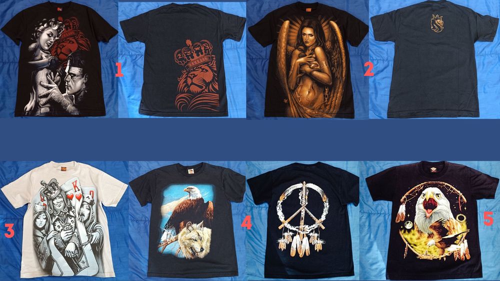 Футболки OGabel, Fruit of the loom Heavy cotton Rock Merch