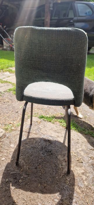 Krzesło muszelka muszla patyczak prl Leśniewskiego
