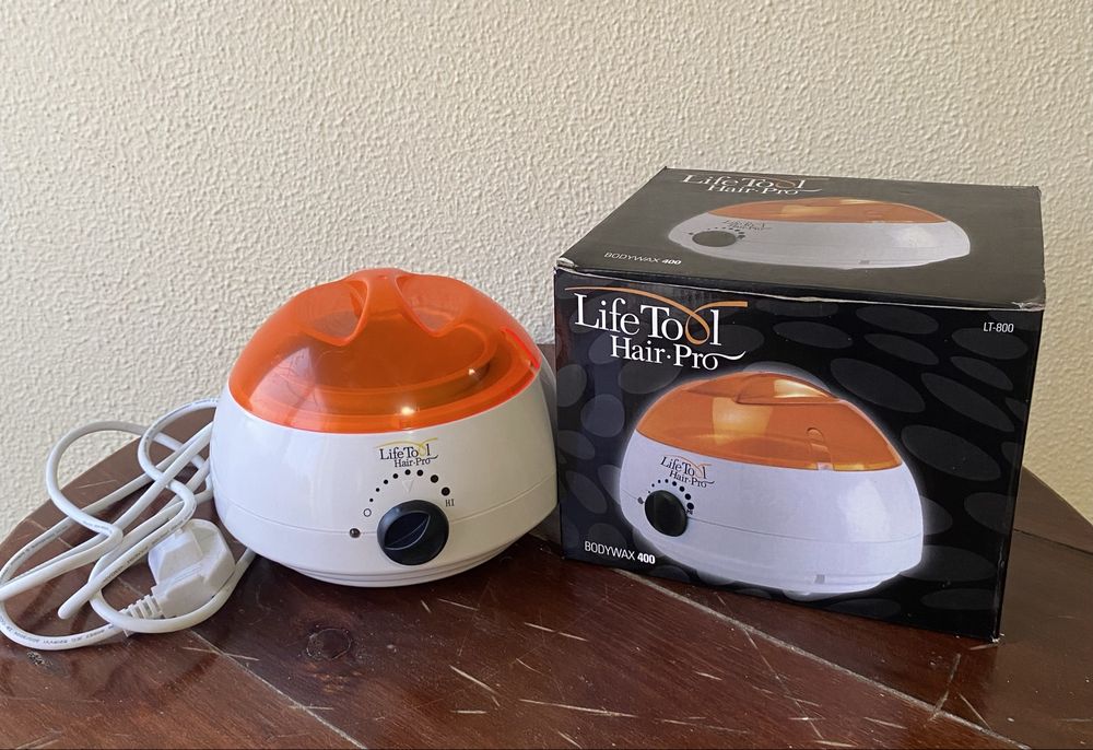 Panela de cera + pacote de cera