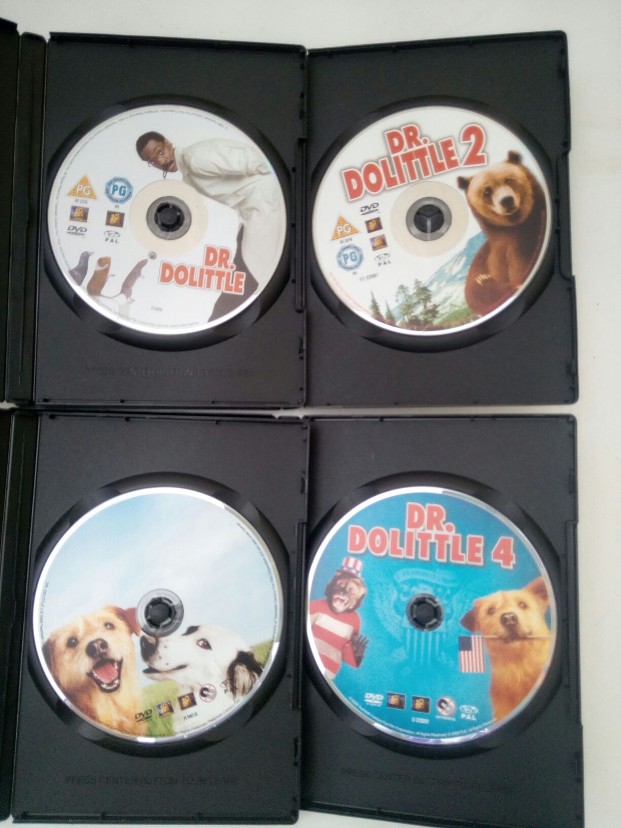 DVD: Dr. Dolittle 1,2,3,4