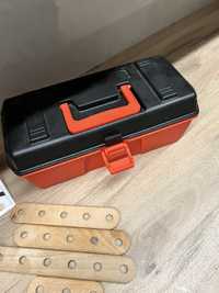 Конструктор дерев'яний з інструментами в валізі Top Bright