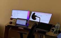 2x Monitor Lenovo E24q-20 23,8'' 2560x1440 75Hz HDMI DP czarne