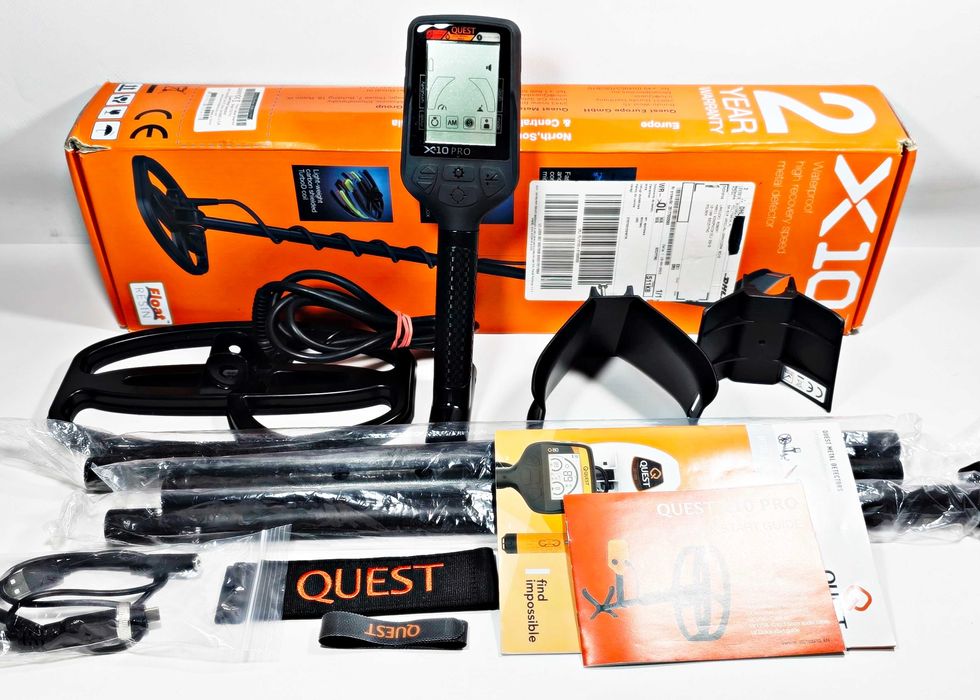 Wykrywacz metali Quest X10 PRO K&B Handel Szczytno