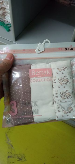 Трусики жіночі котонові, батал, розмір ХL, 2XL, 3XL Berrak