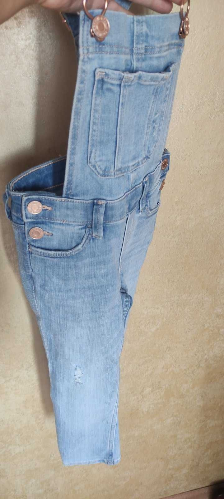 Джинсовый комбинезон на девочку Denim co.3-4 года