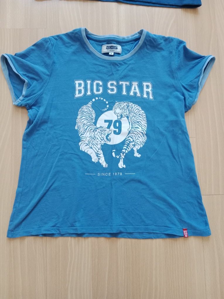 Bluza Reebok S plus koszulka Big Star M damska