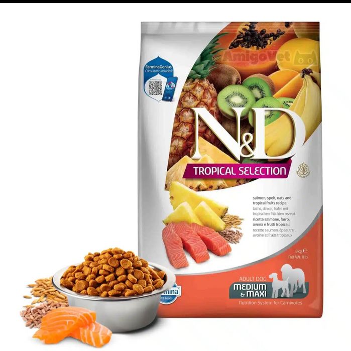 Корм для собакФарміна троп фрукти з лососем