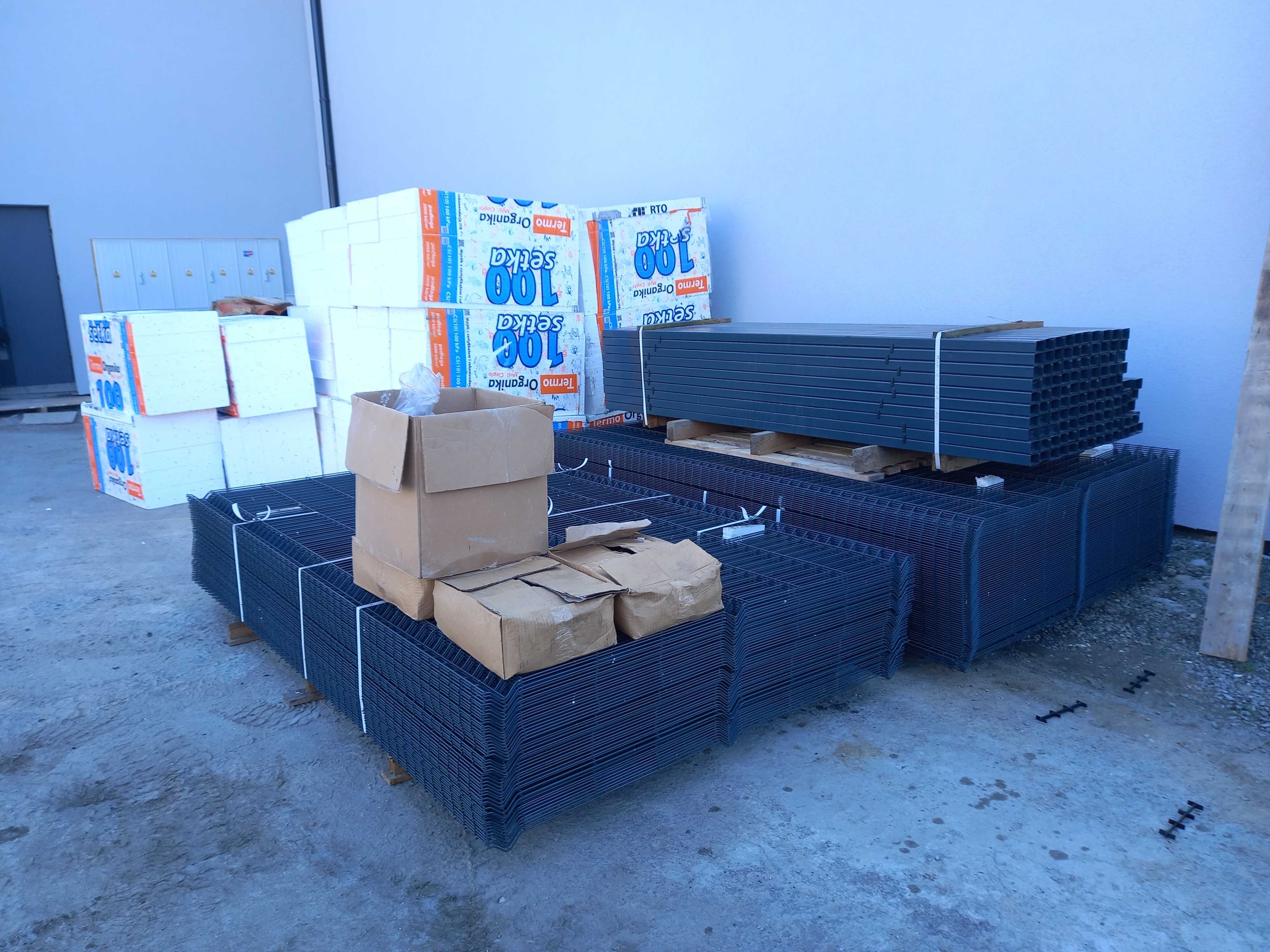 OGRODZENIA PANELOWE 3D Słupki 60 40 Panele transport PRODUCENT panel