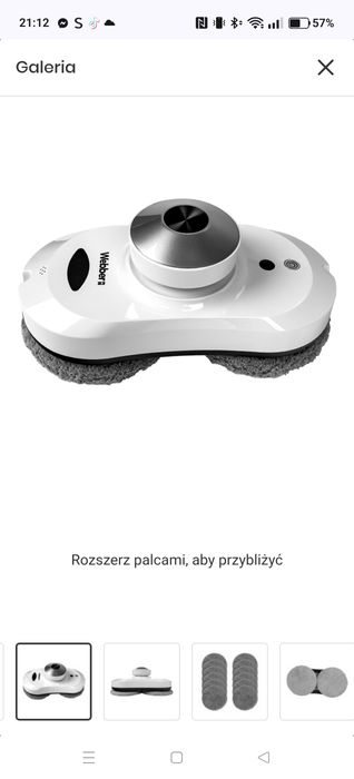 Robot myjący do okien Webber