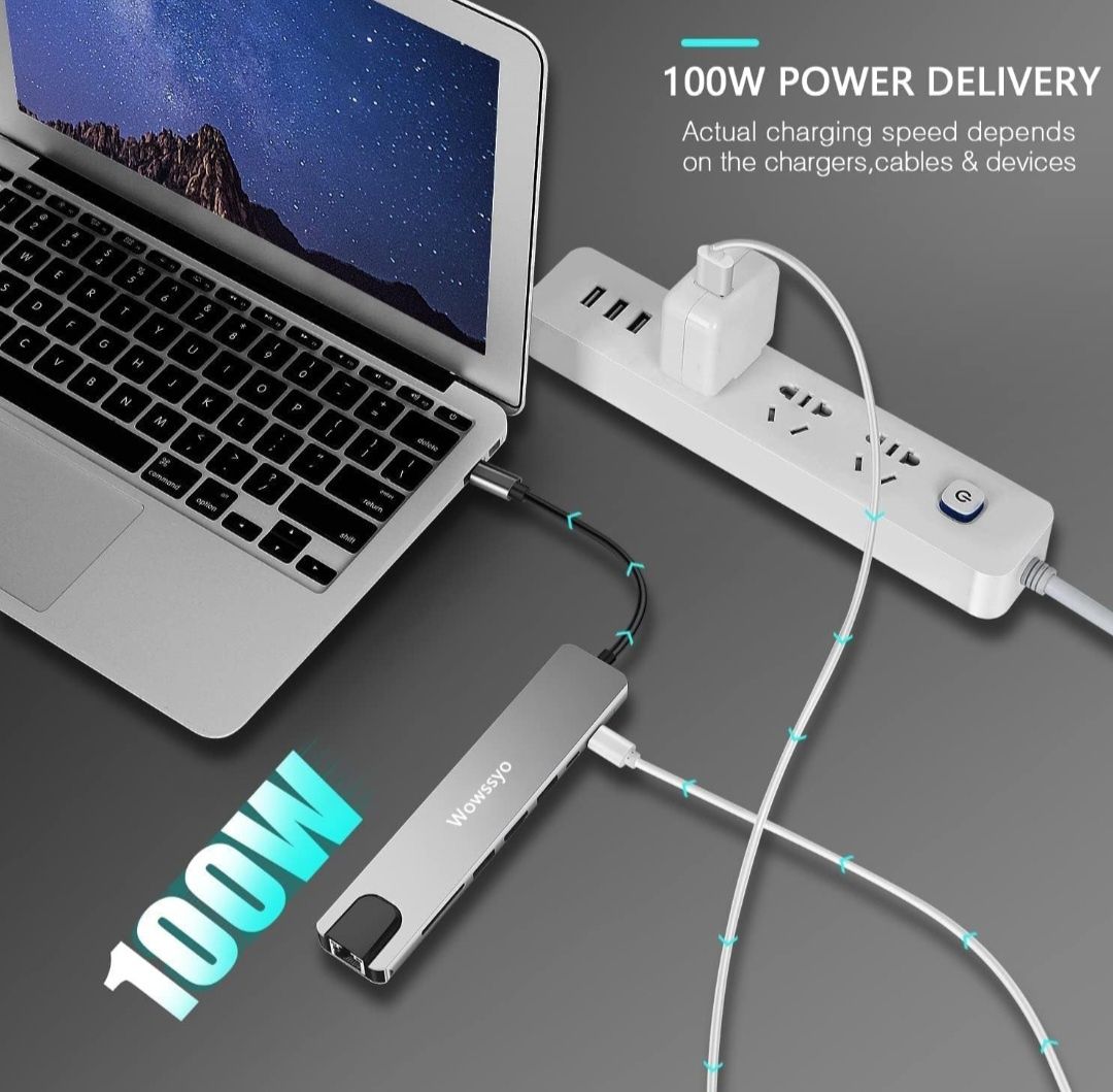 Wowssyo stacja dokujaca HUB USB