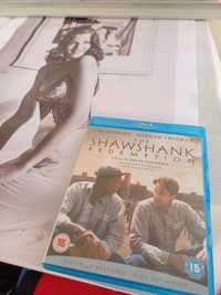 The Shawshank Redemption Blu-ray + poster em tela