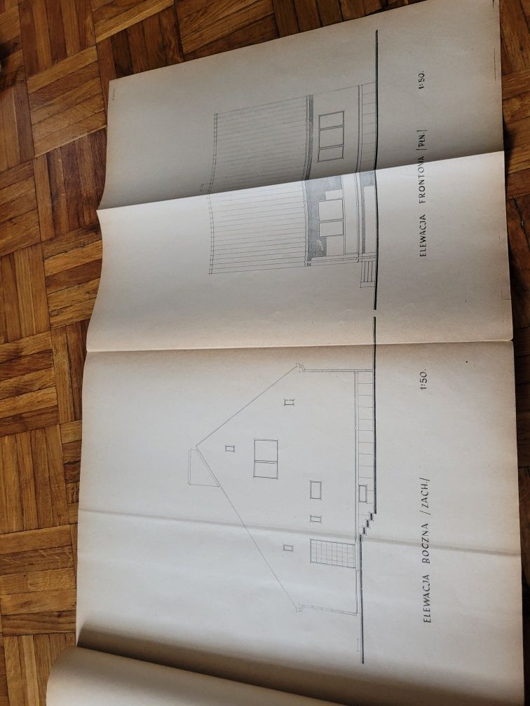Oryginalny projekt domu z 1957 roku