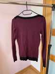 Bordowy sweter Mohito XS