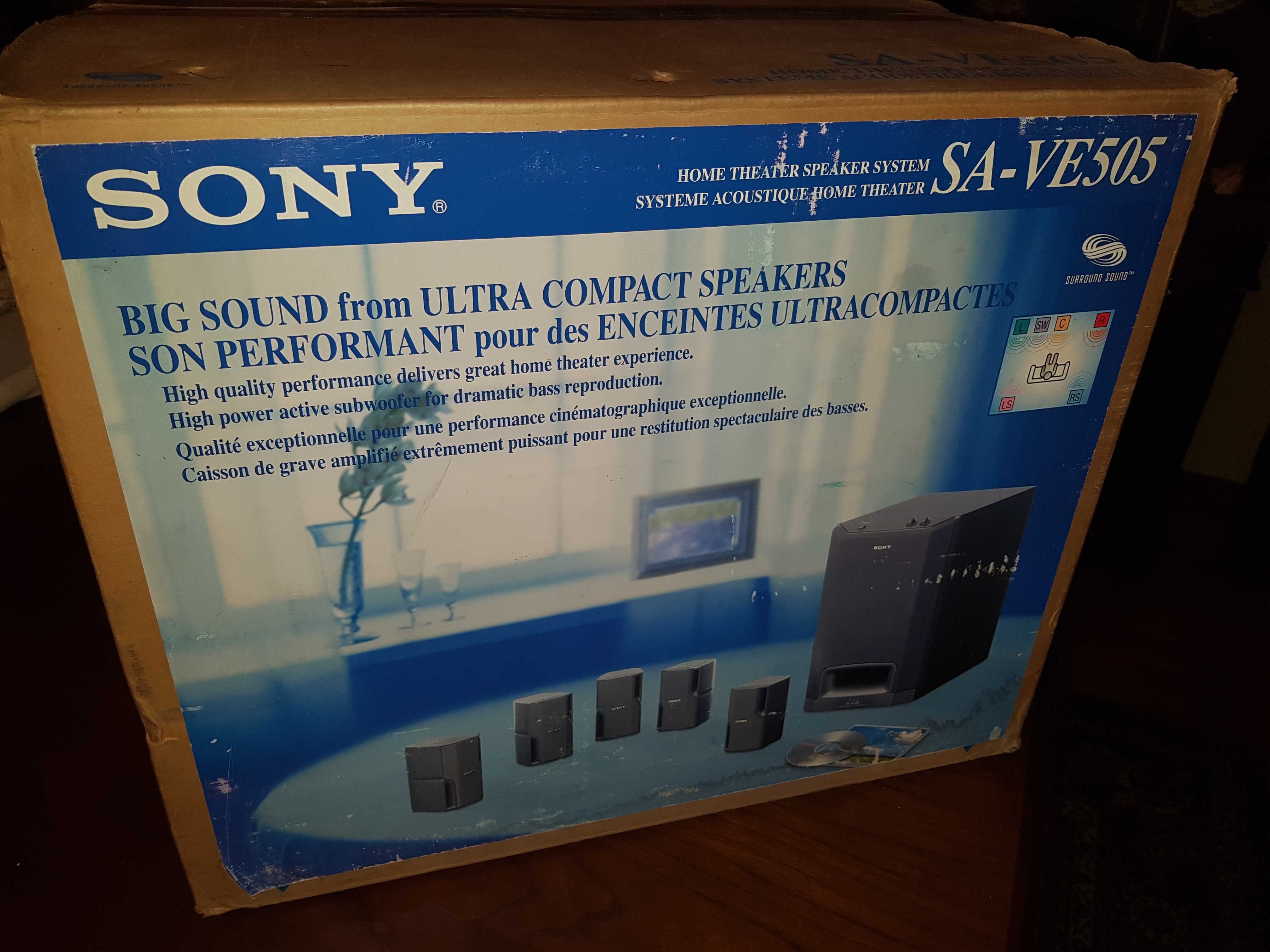 Colunas Sony SA-VE505