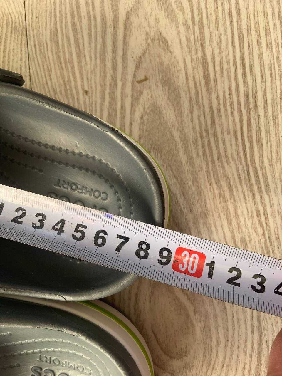 Крокси Crocs 43 розмір на стопу 27,8-28,4 см ЗНИЖКА є нюанс