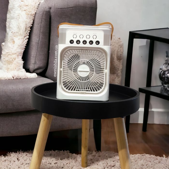 Портативний міні-вентилятор 3 в 1 зволожувач повітря, нічник
