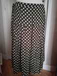 Saia vintage bolinhas