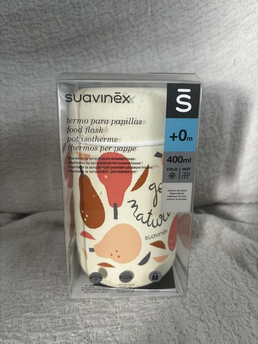 Garrafa Térmica em aço inoxidável 400 ml Suavinex Novo