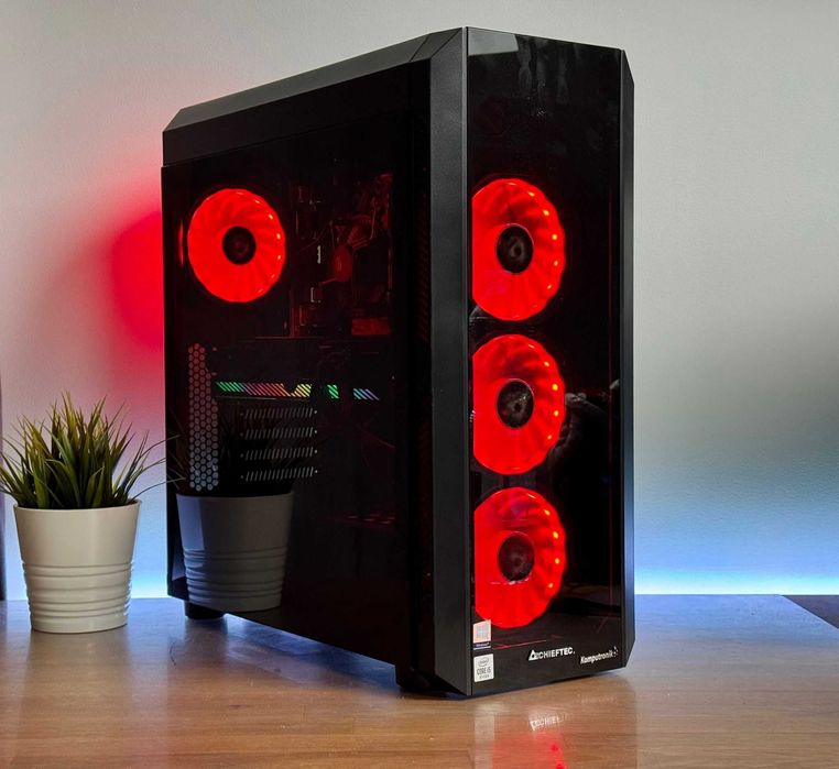 Komputer Gamingowy RTX 3060Ti | i5 10400F | SSD M.2+2TB HDD | RGB