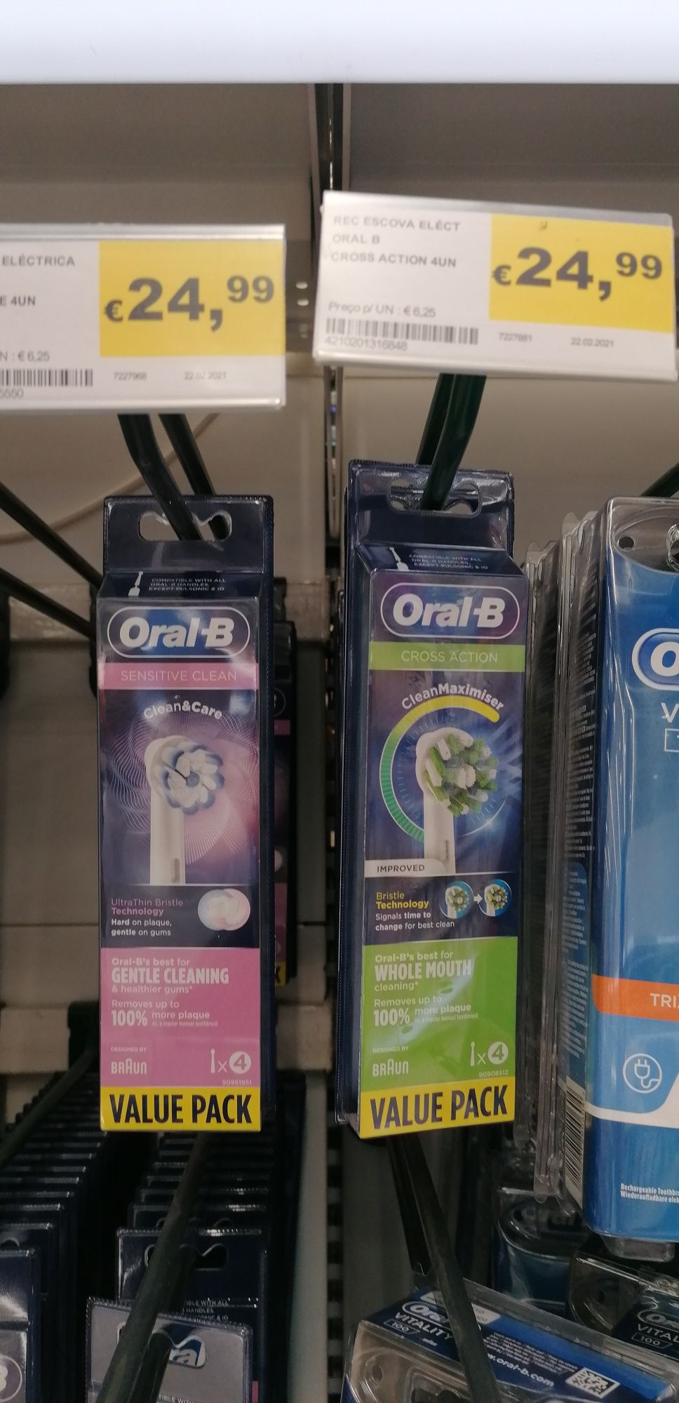 Escovas de dentes para oral B